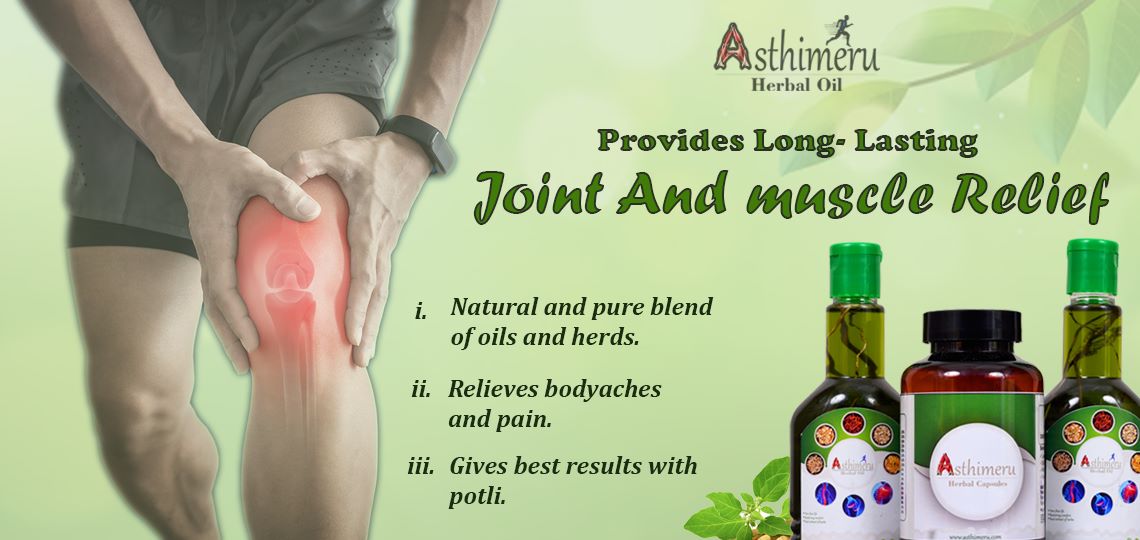 Knee Pain Relief by Asthimeru Herbal Oil